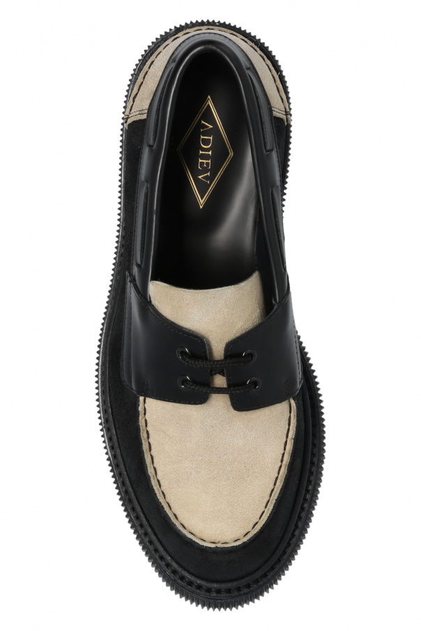 靴 adiue paris type174 Type 174 - Black and sand